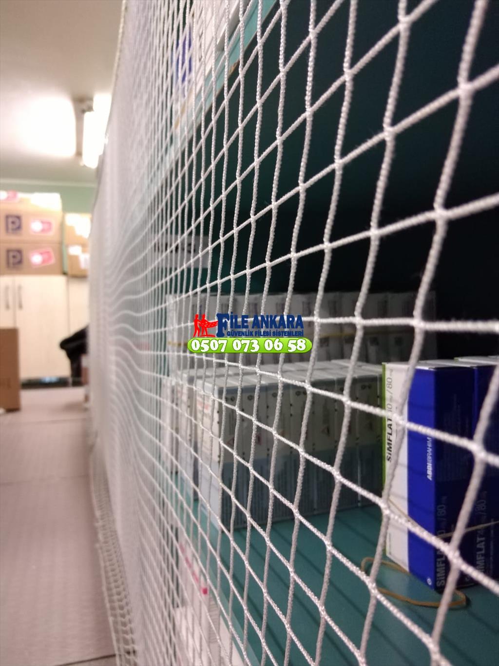 Eskişehir Osman Gazi ünv. Hastanesi Güvenlik File Kurulumu 0507 447 56 68