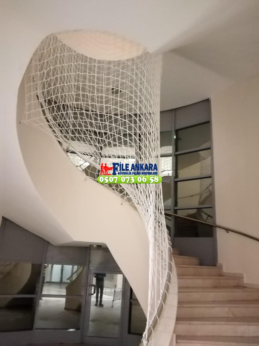 Eskişehir Osman Gazi ünv. Hastanesi Güvenlik File Kurulumu 0507 447 56 68