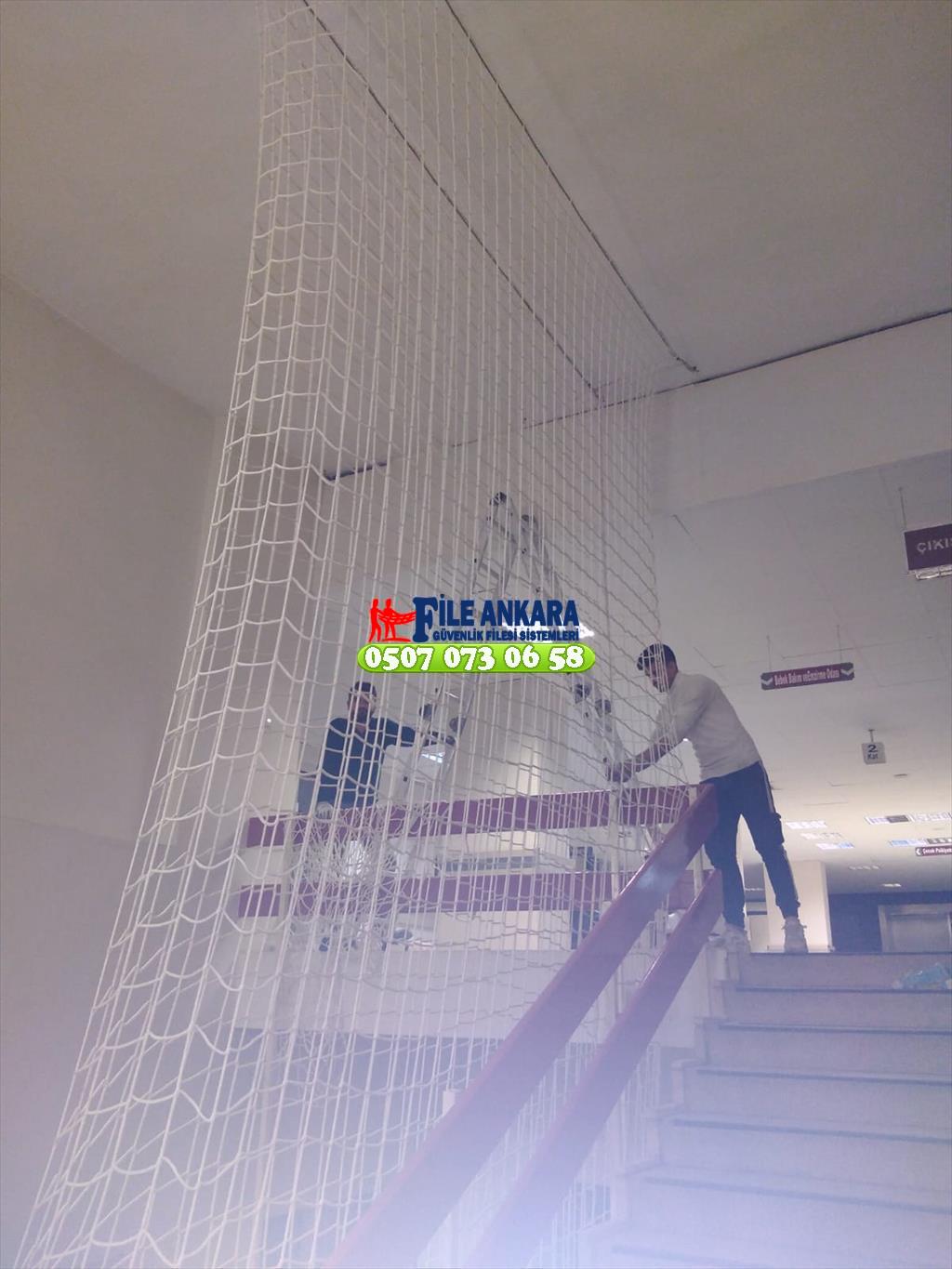 Eskişehir Osman Gazi ünv. Hastanesi Güvenlik File Kurulumu 0507 447 56 68