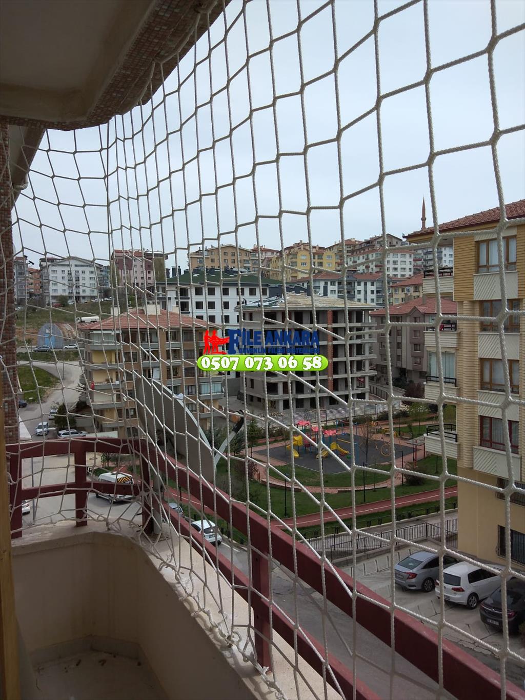 ankara içi montajlar çocuk güvenliği kedi koruma filesi kuş önleme filesi fileankara.com 0507 447 56 68