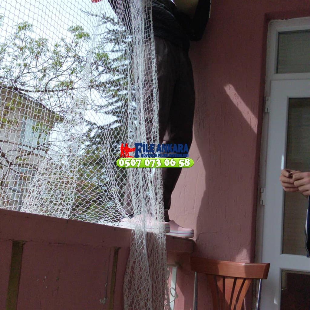 ankara içi montajlar çocuk güvenliği kedi koruma filesi kuş önleme filesi fileankara.com 0507 447 56 68