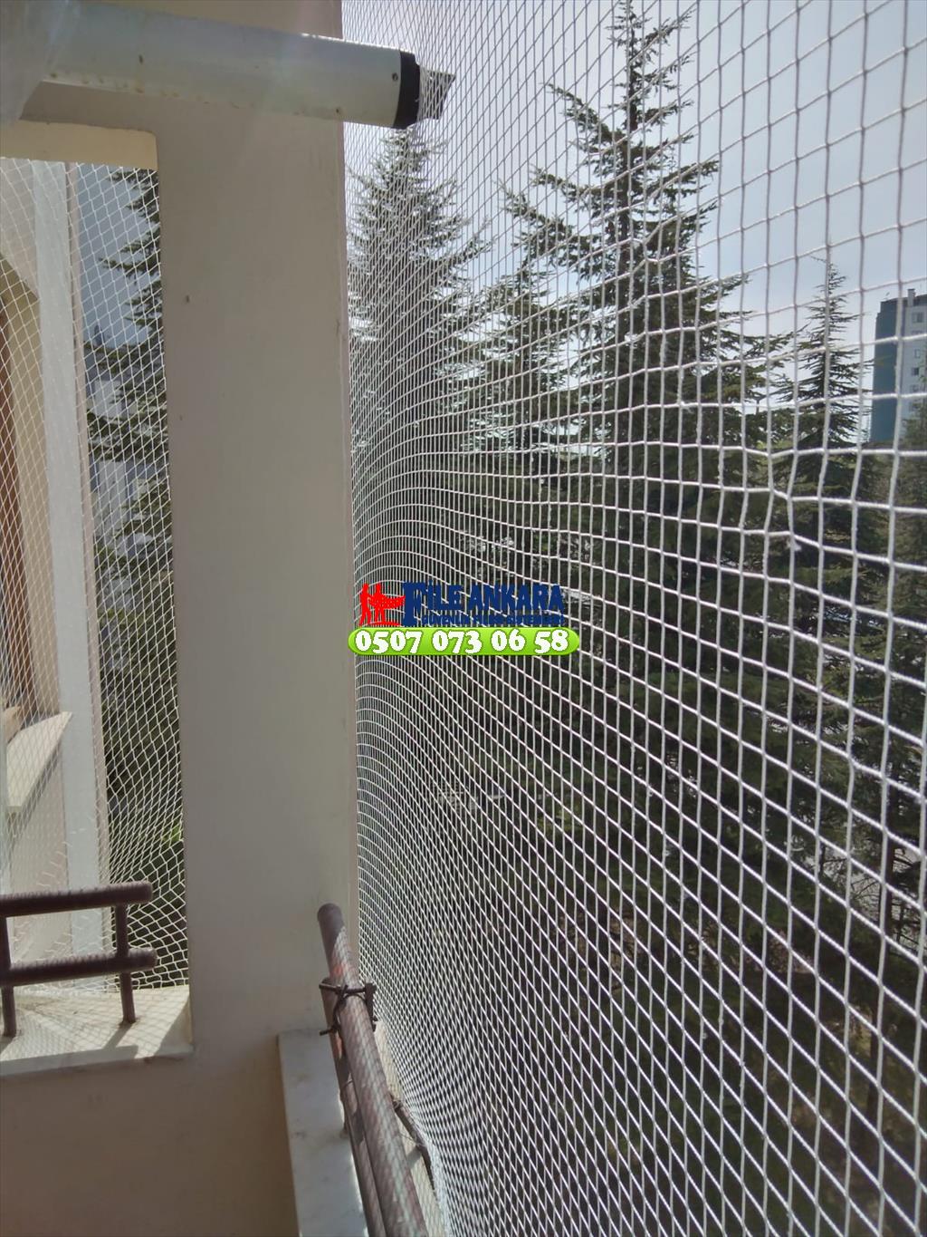 ankara içi montajlar çocuk güvenliği kedi koruma filesi kuş önleme filesi fileankara.com 0507 447 56 68