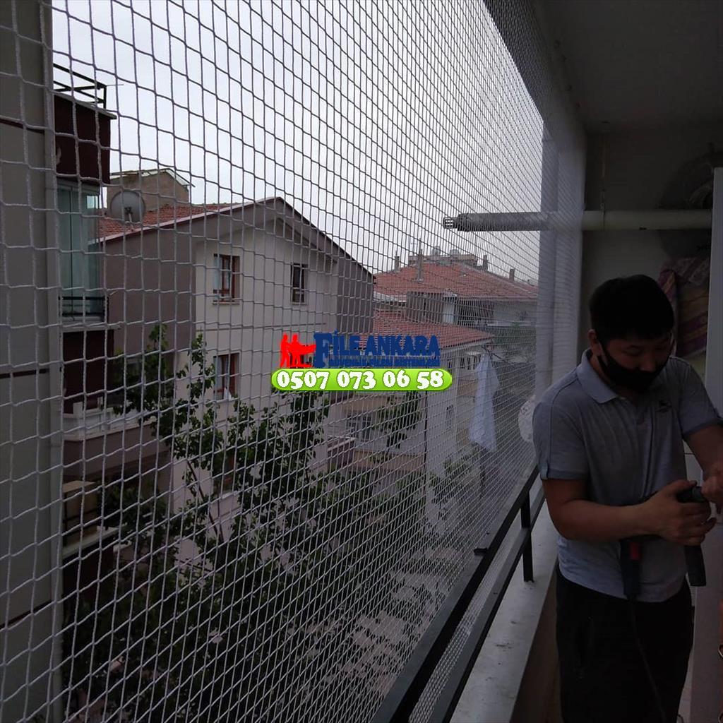 Ankara içi montajlar kedi koruma filesi kuş önleme filesi Akdere kuş önleme filesi çankaya kedi file 0507 447 56 68