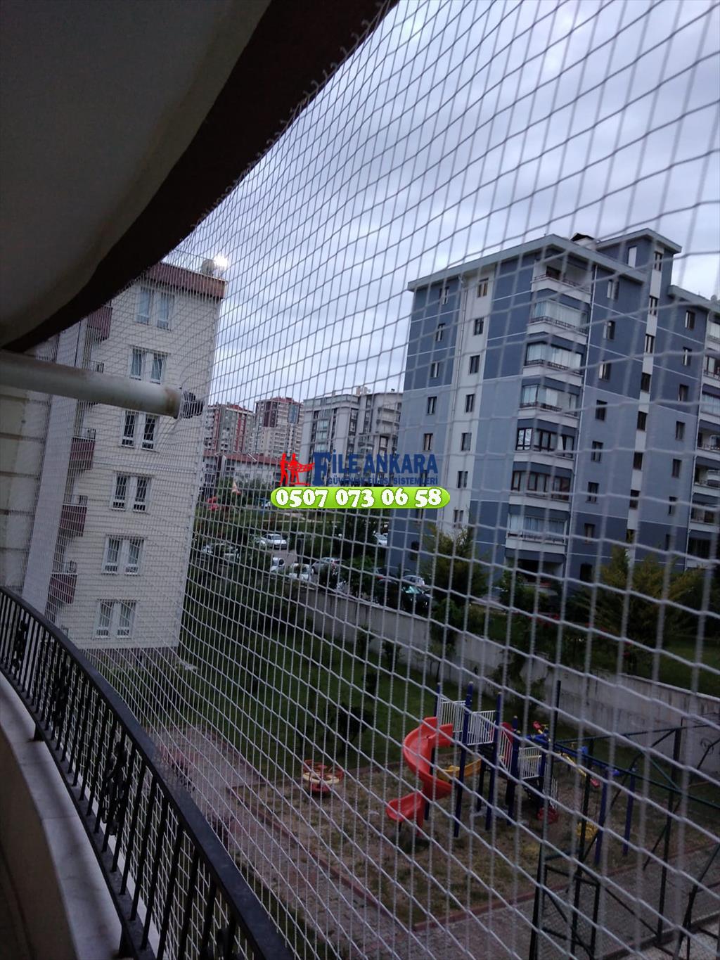Yenimahalle ve Eryaman Güvenlik Filesi, Balkon Filesi, Çocuk Filesi, Kedi koruma filesi, kuş filesi 0507 447 56 68