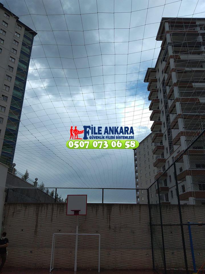 Basketbol Sahası Tavan Filesi uygulaması 0507 447 56 68