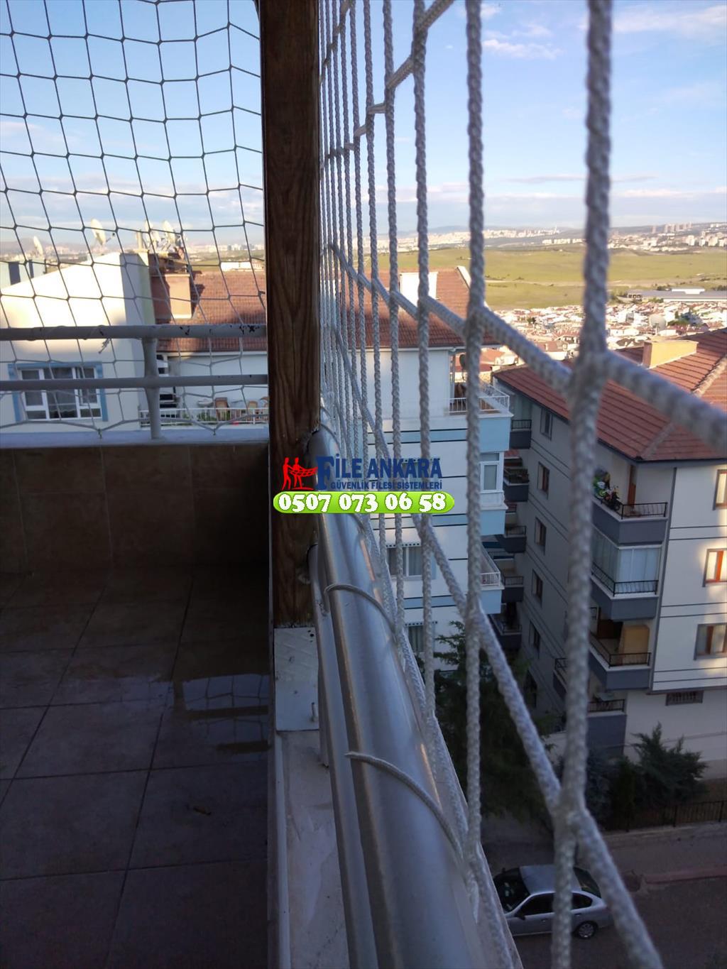 Ankara Teras Kapama Güvenlik Filesi, Ankara Teras Güvenlik Filesi 0507 073 06 58