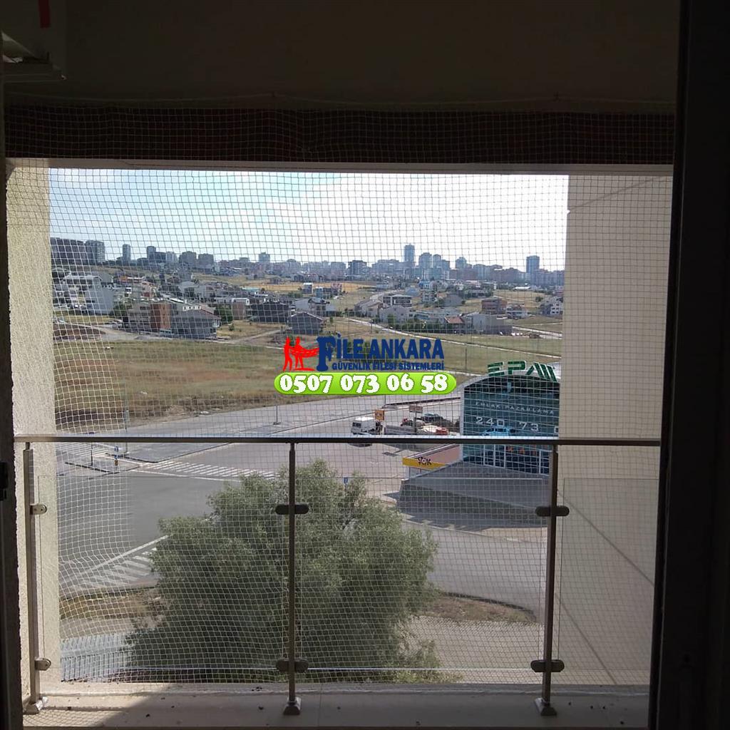 Ankara Balkon Filesi Kuş Filesi Teras Filesi Merdiven Filesi Apartman Filesi 0507 447 56 68
