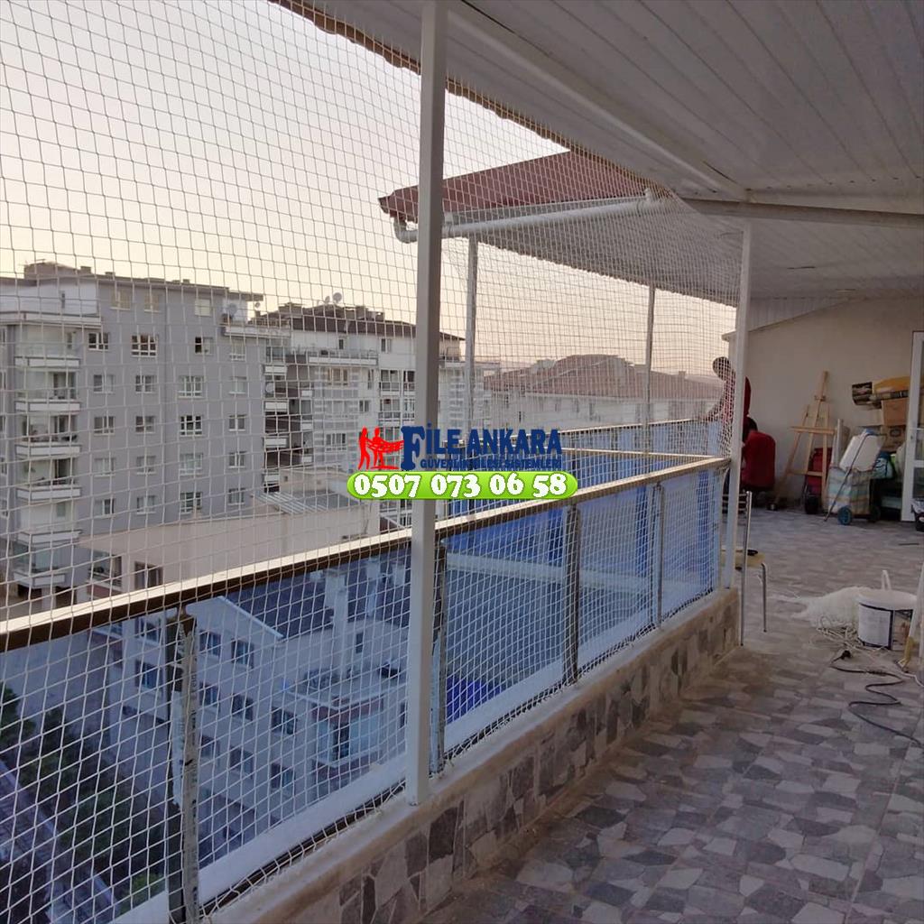 Ankara Balkon Filesi Kuş Filesi Teras Filesi Merdiven Filesi Apartman Filesi 0507 447 56 68