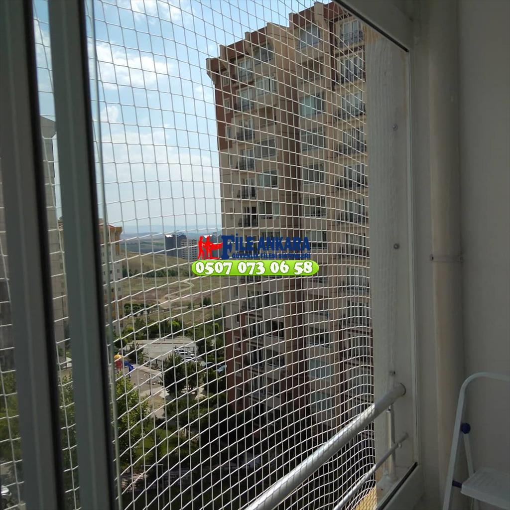 Ankara Balkon Filesi Kuş Filesi Teras Filesi Merdiven Filesi Apartman Filesi 0507 447 56 68