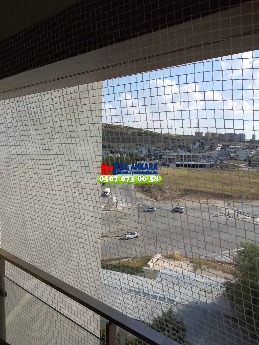 Ankara Balkon Filesi Kuş Filesi Teras Filesi Merdiven Filesi Apartman Filesi 0507 447 56 68