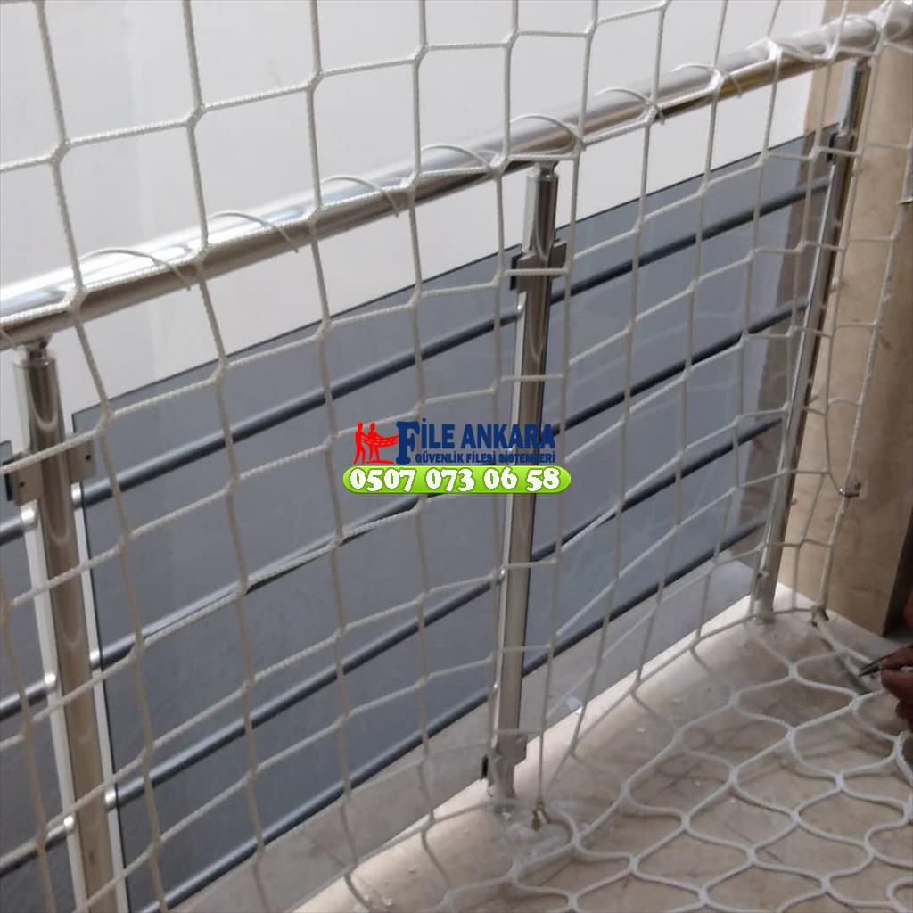 Ankara Balkon Filesi Kuş Filesi Teras Filesi Merdiven Filesi Apartman Filesi 0507 447 56 68