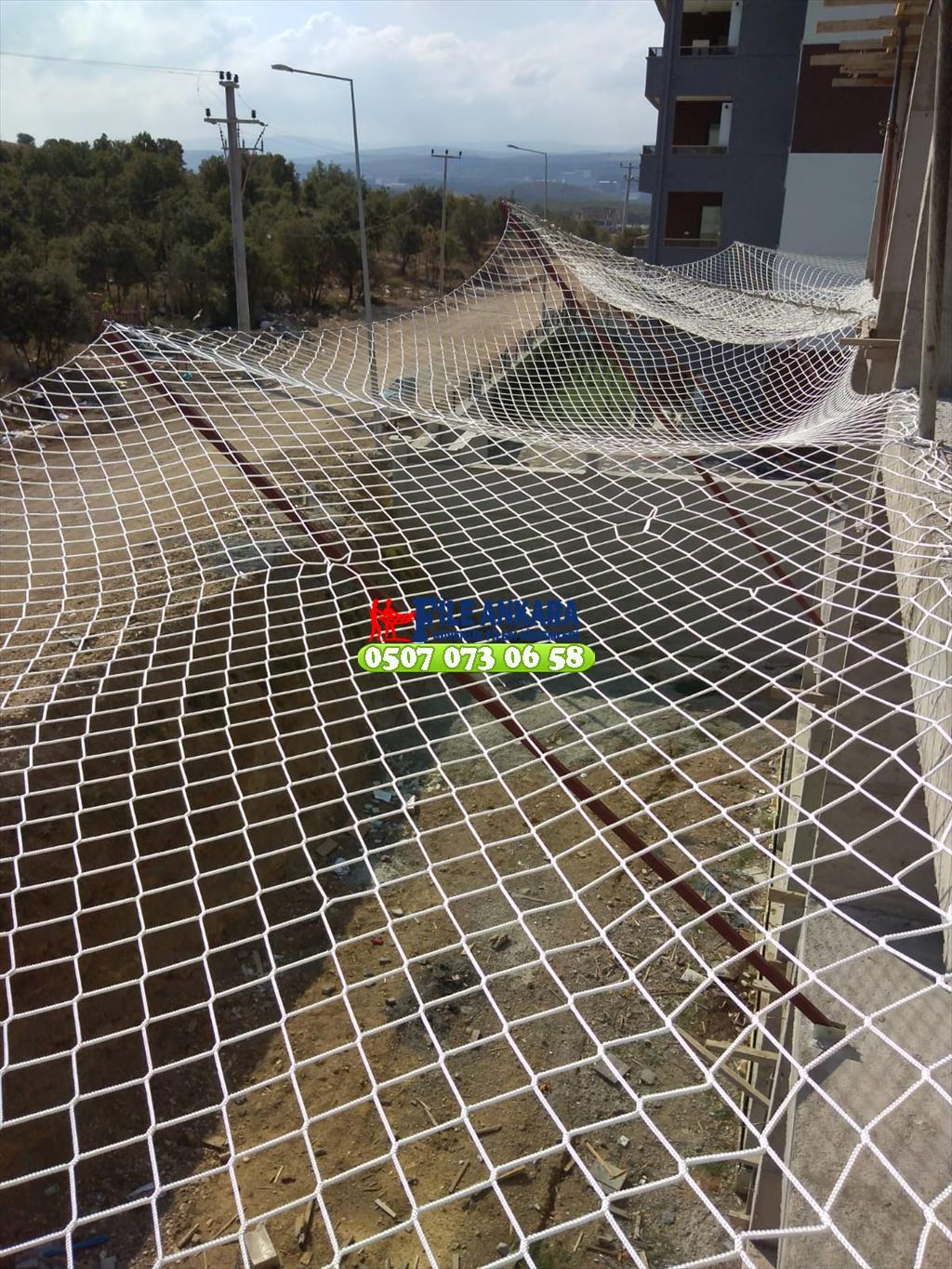 Bursa Nilüfer Görükle inşaat filesi, İnşaat güvenlik filesi, Bursa İnşaat Filesi 0507 447 56 68