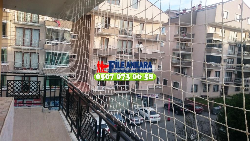 Ankara Sokullu BALKON GÜVENLİK FİLESİ DÜŞMEYİ ENGELLEYİCİ AĞ SİSTEMİ 0507 073 06 58