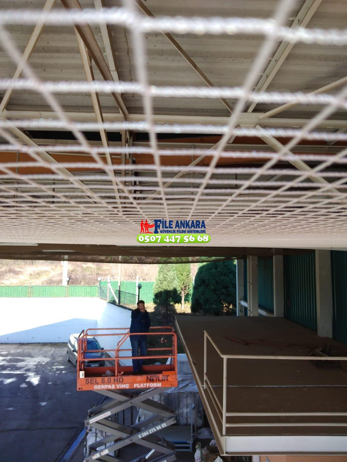   Fabrika kuş önleme güvenlik filesi 0507 447 56 68